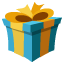 wrapped present