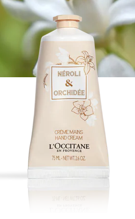 Crème Mains Néroli et Orchidée 75 ml