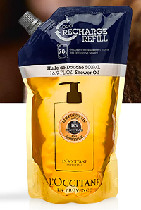Eco-Recharge Huile de Douche Karité 500 ml