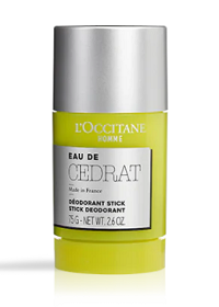 Déodorant Stick Eau de Cédrat 75 g