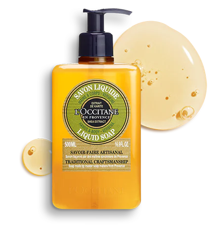 Savon Liquide Mains et Corps Karité Verveine 500 ml