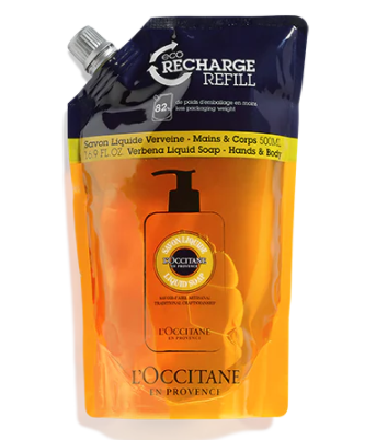 Eco-Recharge Savon Liquide Mains et Corps Karité Verveine 500…