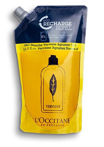 Eco-recharge Gel Douche Verveine Agrumes 500 ml