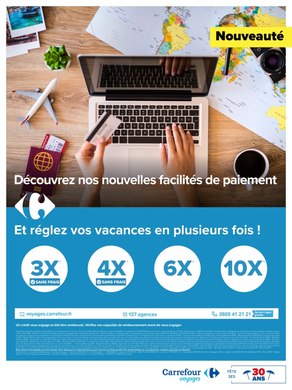 reservation voyage paiement plusieurs fois