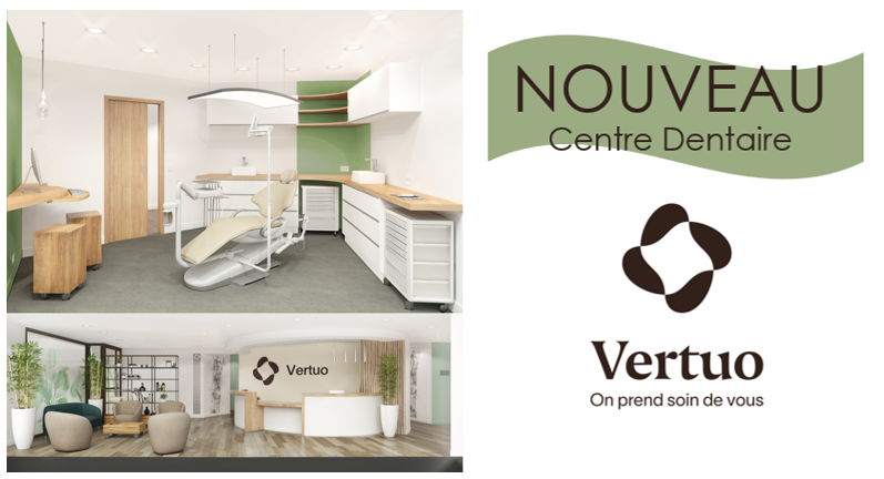 Nouveau cabinet dentaire Vertuo au Centre Commercial Athis-Mons