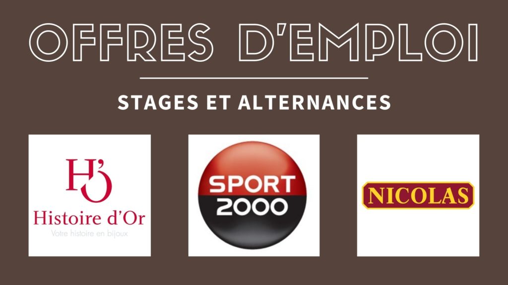 Les boutiques du Centre Commercial Carrefour Chambourcy recrutent des stagiaires et des alternants
