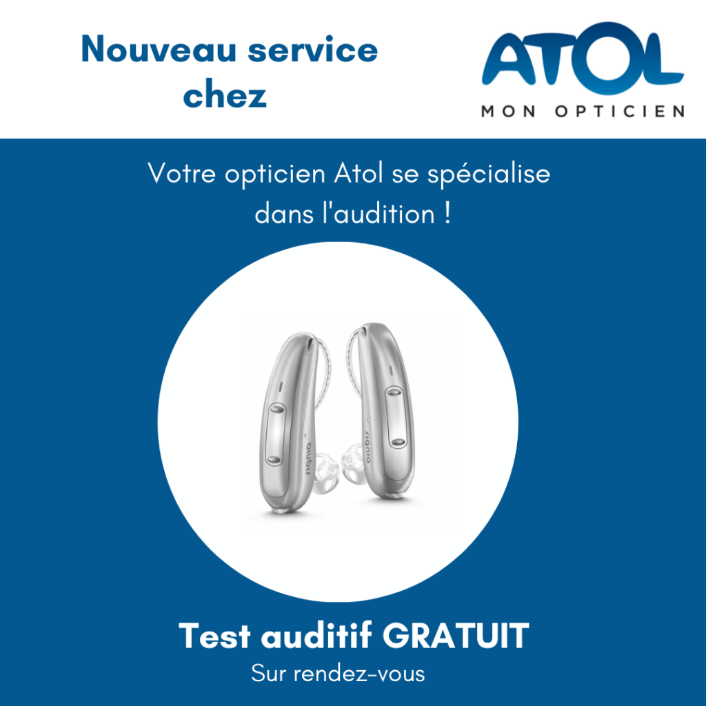 Venez découvrir le nouveau service d'appareils auditifs d'Atol dans votre Centre Commercial Carrefour Chambourcy