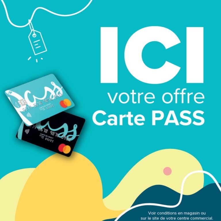 ICI vos offres cartes PASS Centre commercial Carrefour Chambourcy
