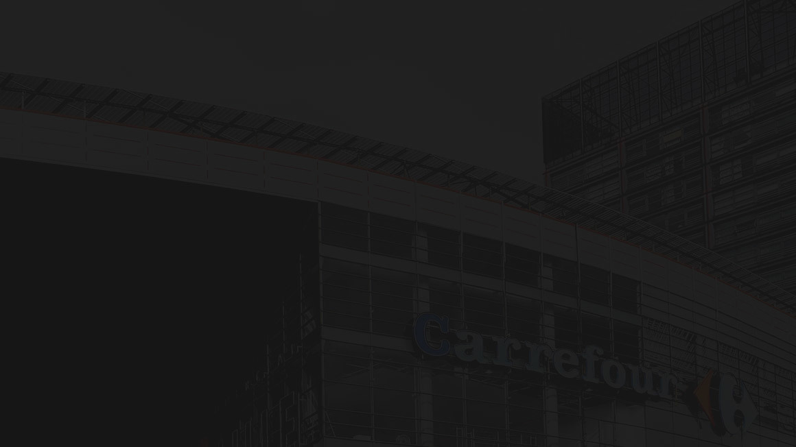 Photo d'un centre commercial Carrefour