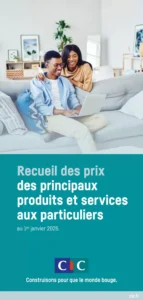 CIC - Catalogue Recueil des prix des principaux produits et services aux Professionnels et Associations