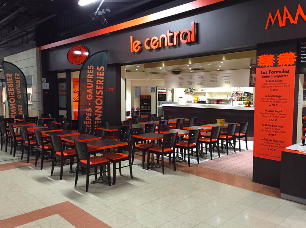 Brasserie Le Central Centre Commercial Carrefour Hérouville