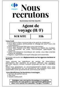 Logo de Carrefour Voyages recrute !