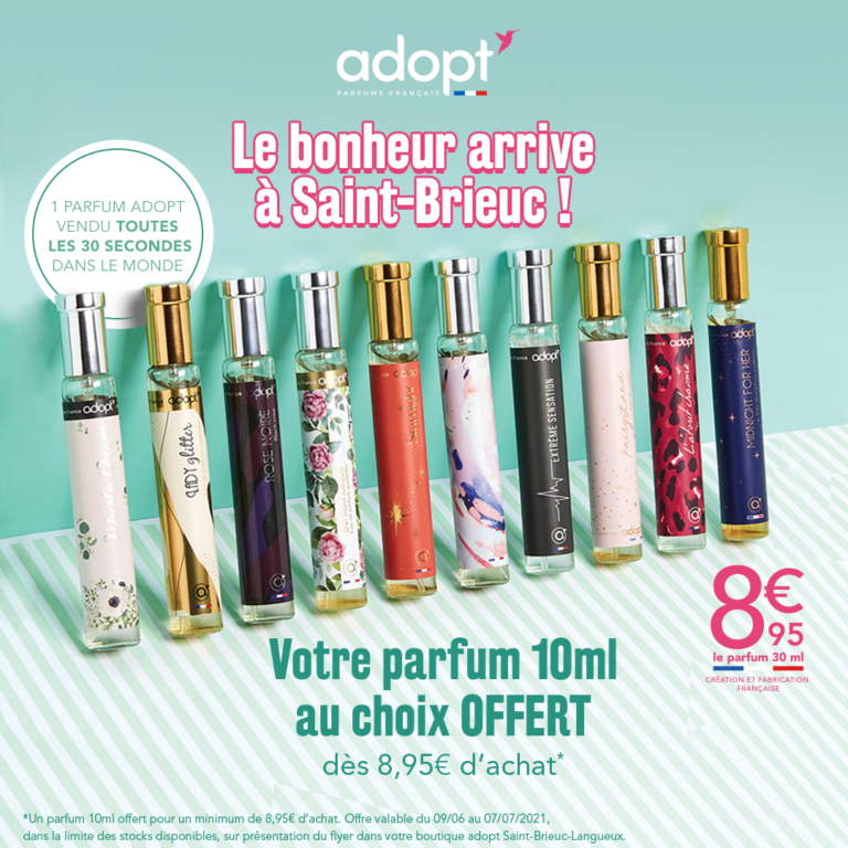 Adopt', le parfum français débarque dans votre galerie ! - Centre