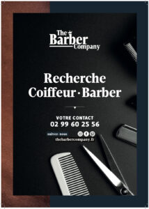 Logo de THE BARBER COMPANY – Coiffeur•Barber – CDI