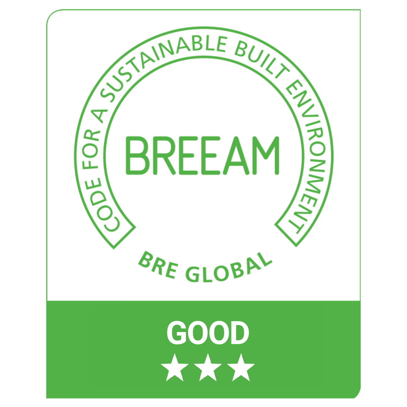 Certification BREEAM good