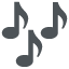 multiple musical notes