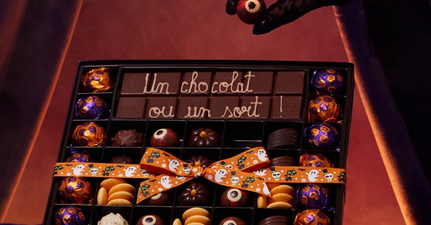 Avec Jeff de Bruges, on oublie les bonbons pour Halloween ! Retrouvez des recettes généreuses et surprenantes pour l’occasion. Alors, un chocolat ou un sort ? www.jeff-de-bruges.com