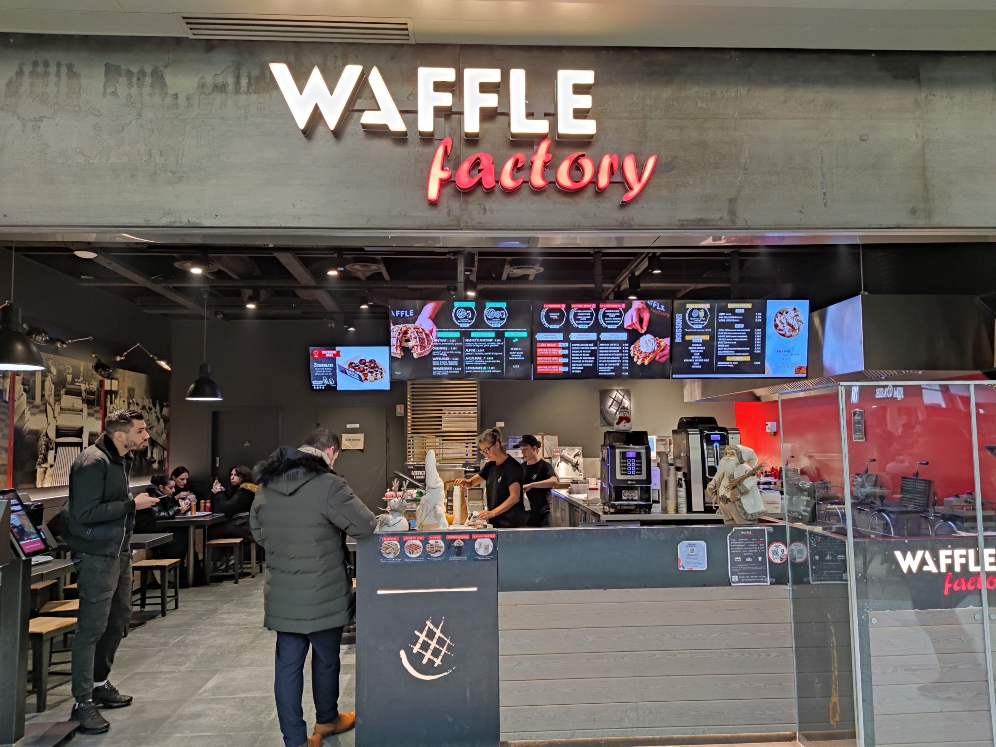Waffle Factory Centre Commercial Carrefour Geric Thionville