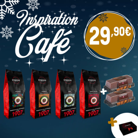 Coffret de Noël Inspiration Café En grain ou moulu - Centre