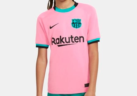 maillot barca rose