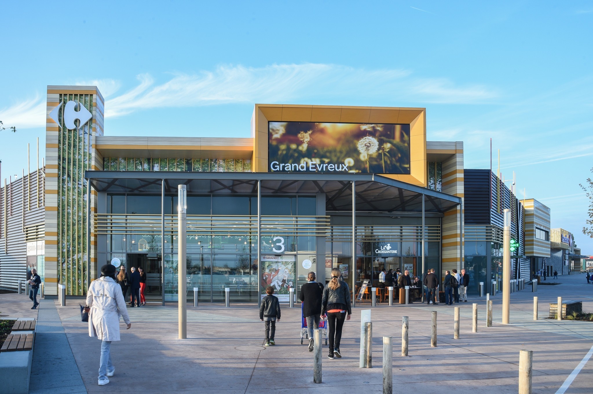Centre commercial Carrefour Grand Evreux